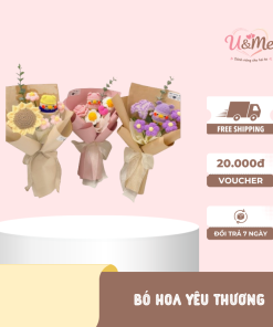 Bó hoa yêu thương- tặng người thương trong ảnh
