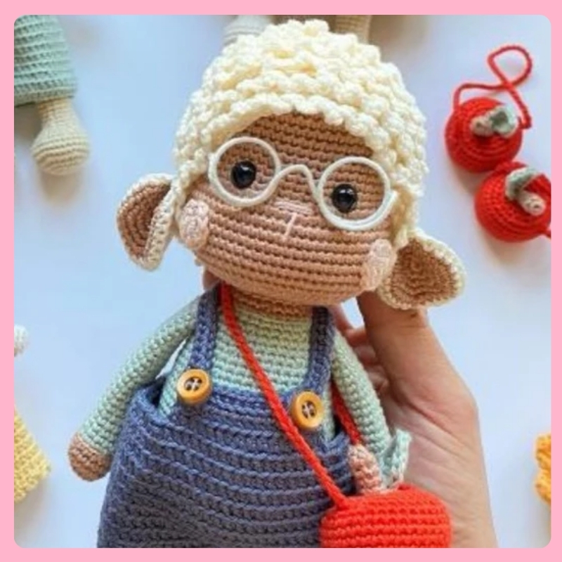 Bộ Đôi Cừu Shelly Và Shau Móc Len Handmade Đáng Yêu